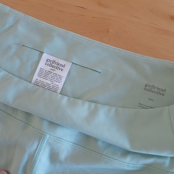 Girlfriend Collective Mint Green Leggings - Picture 3 of 3